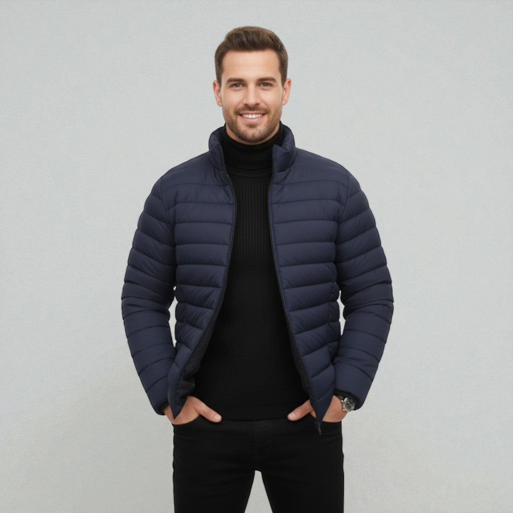 Gabriel Fontaine | Thermal Stand Collar Jacket For Men