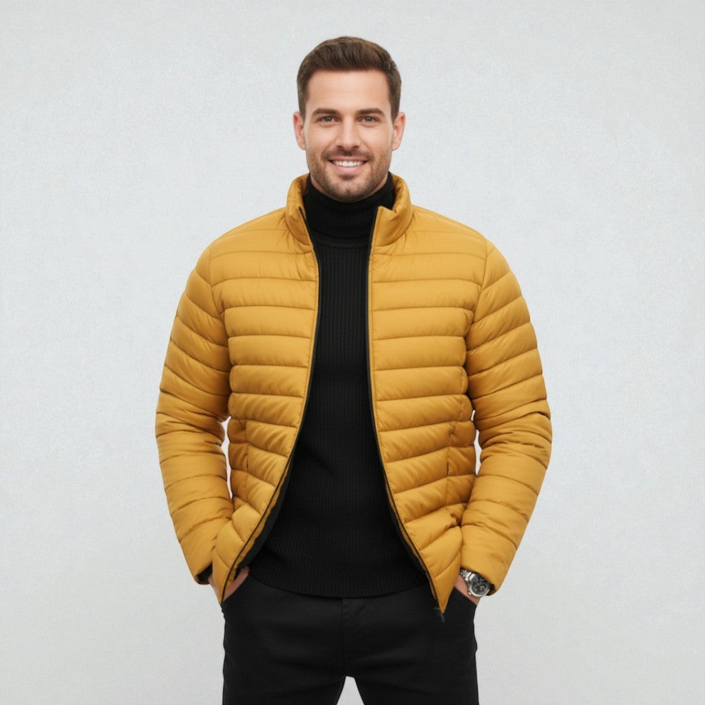 Gabriel Fontaine | Thermal Stand Collar Jacket For Men