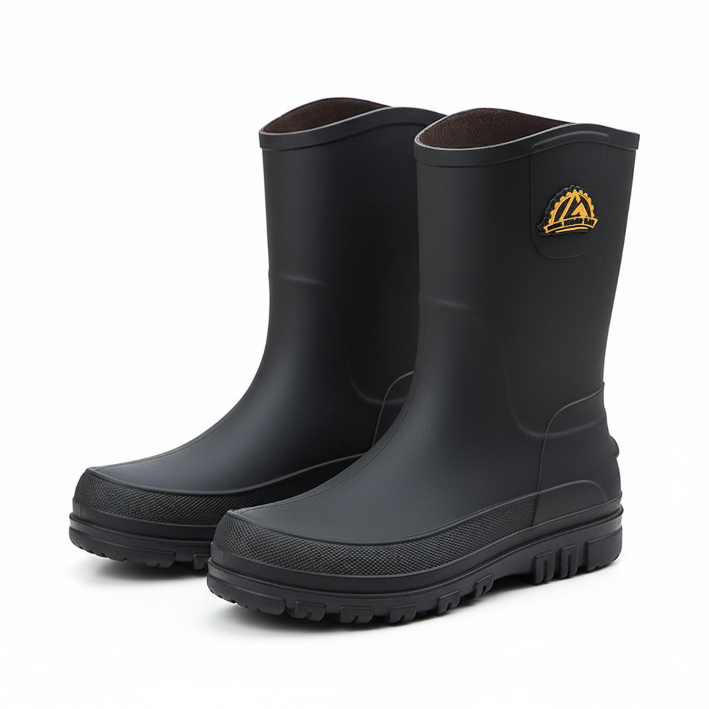 Leonardo Rossi | Waterproof Knee-High Rain Boots for Men