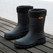 Leonardo Rossi | Waterproof Knee-High Rain Boots for Men