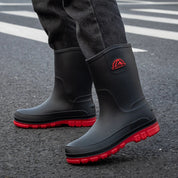 Leonardo Rossi | Waterproof Knee-High Rain Boots for Men