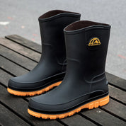 Leonardo Rossi | Waterproof Knee-High Rain Boots for Men