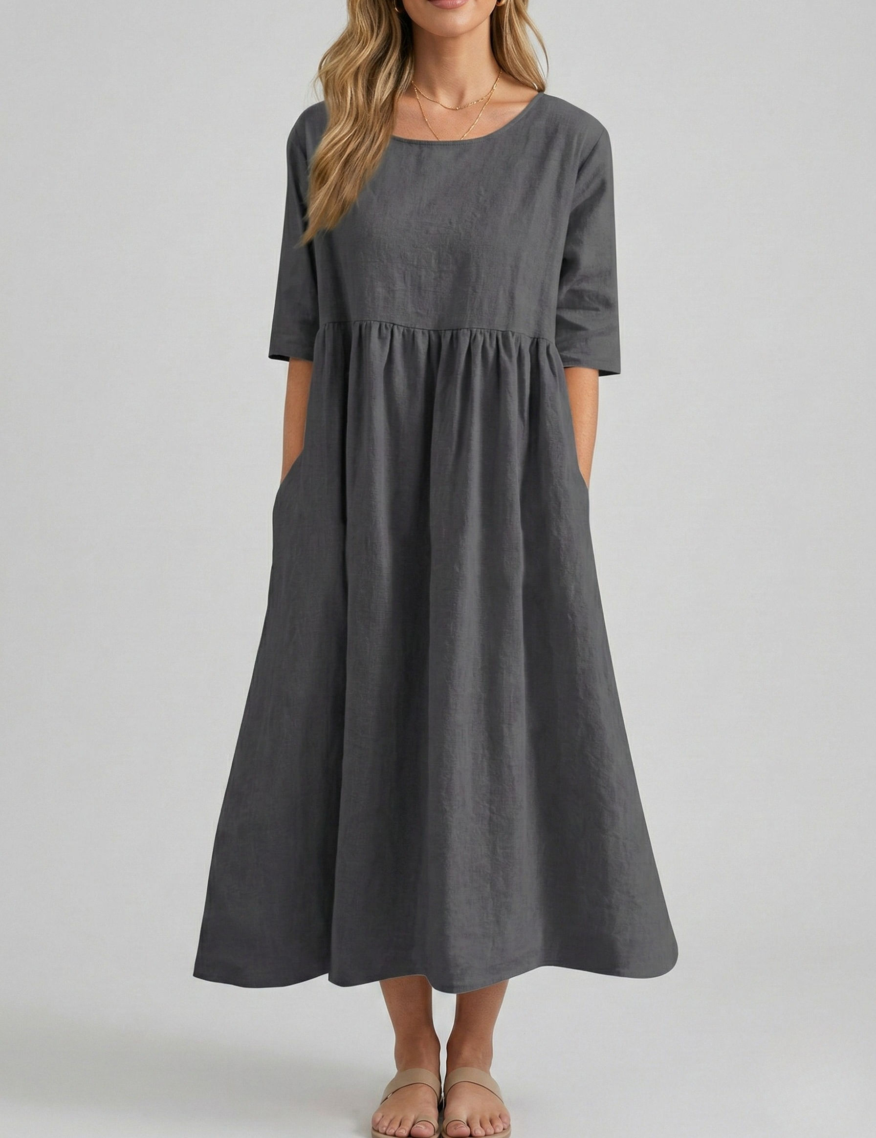 Quinn Sterling | Relaxed Midi Dress