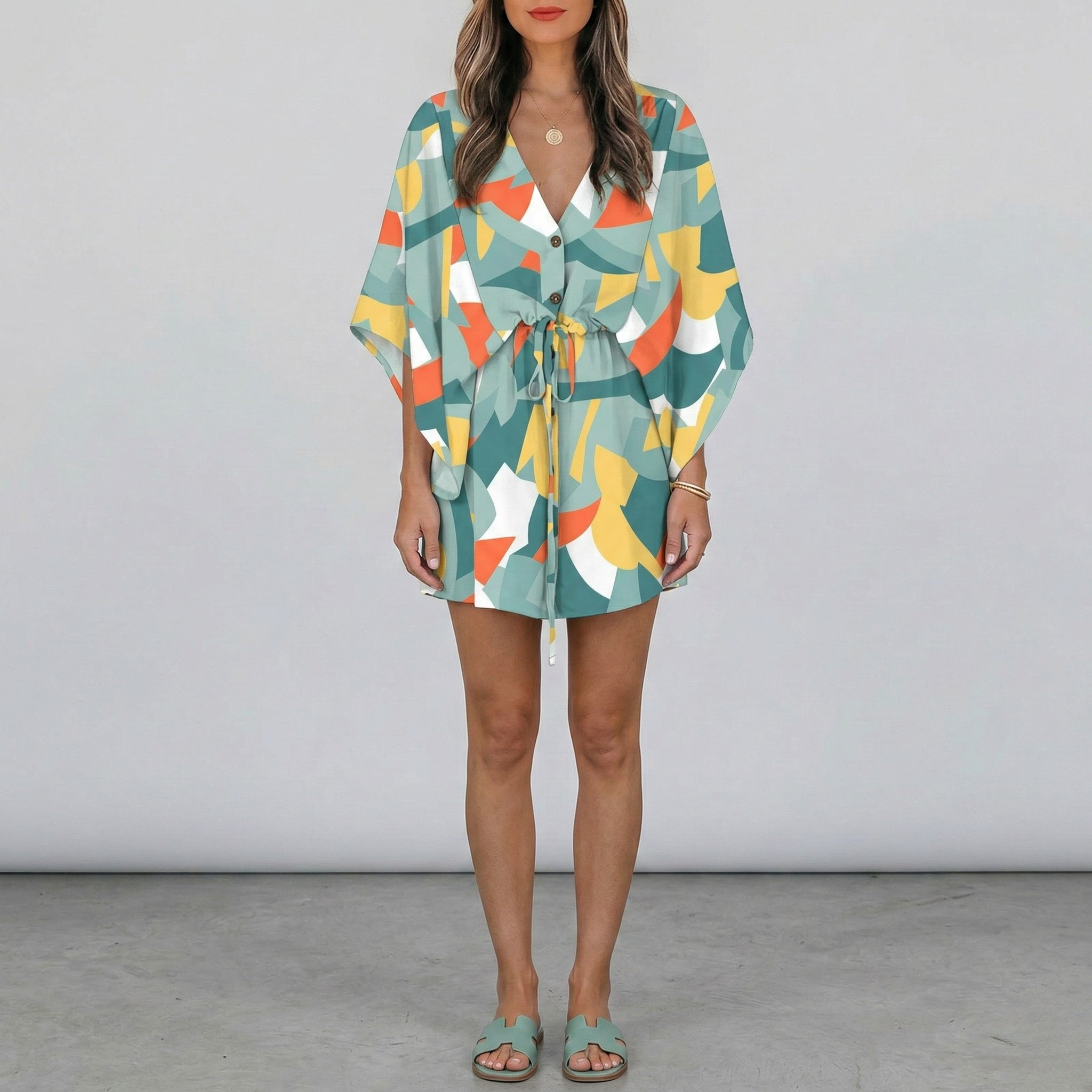 Tamsin Ellington | Summer Floral Mini Dress