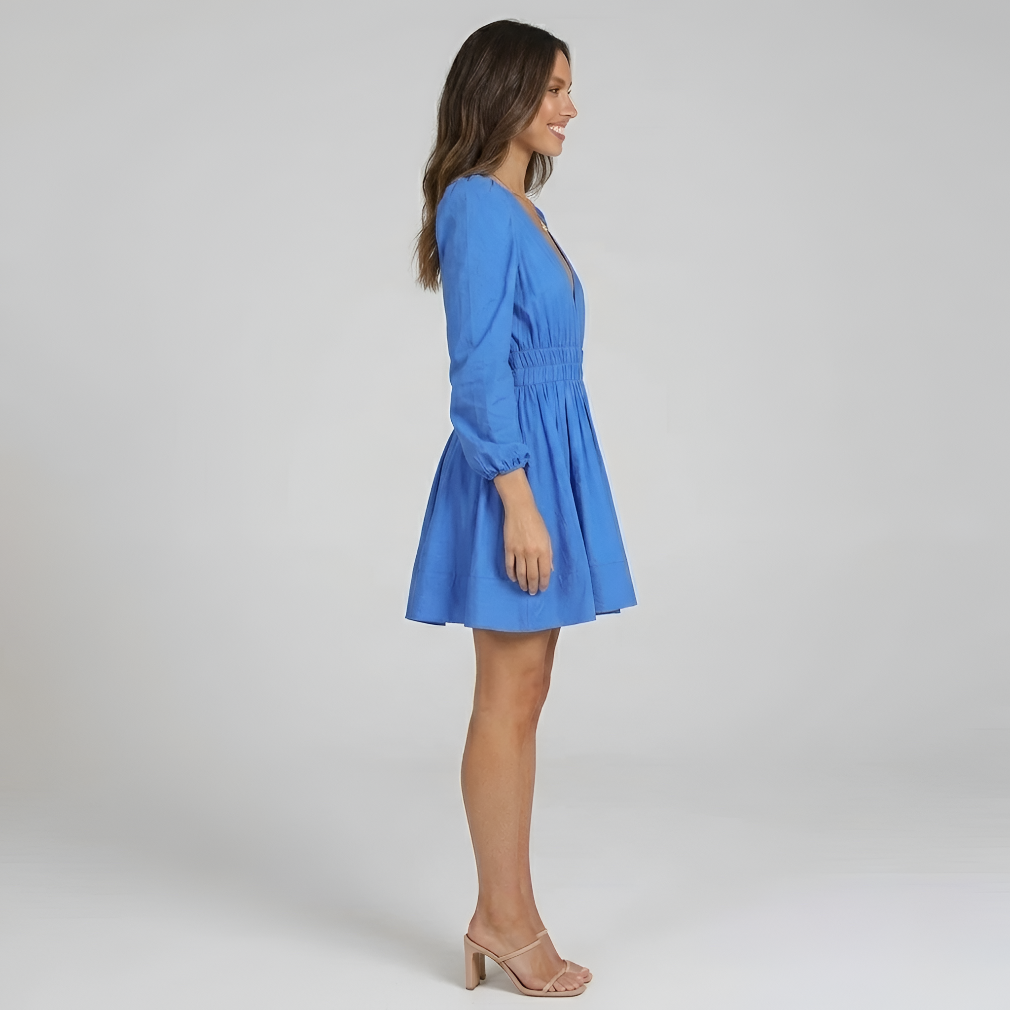 Liora Ashford | Puff-Sleeve Mini Dress