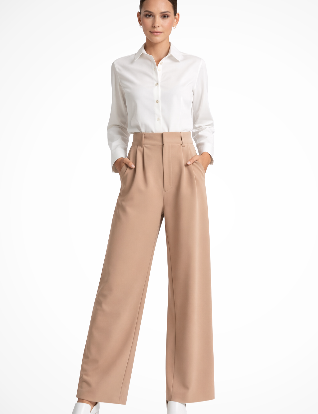 Genevieve Taylor | Tailored Wide Leg Trousers For Women