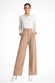 Genevieve Taylor | Tailored Wide Leg Trousers For Women