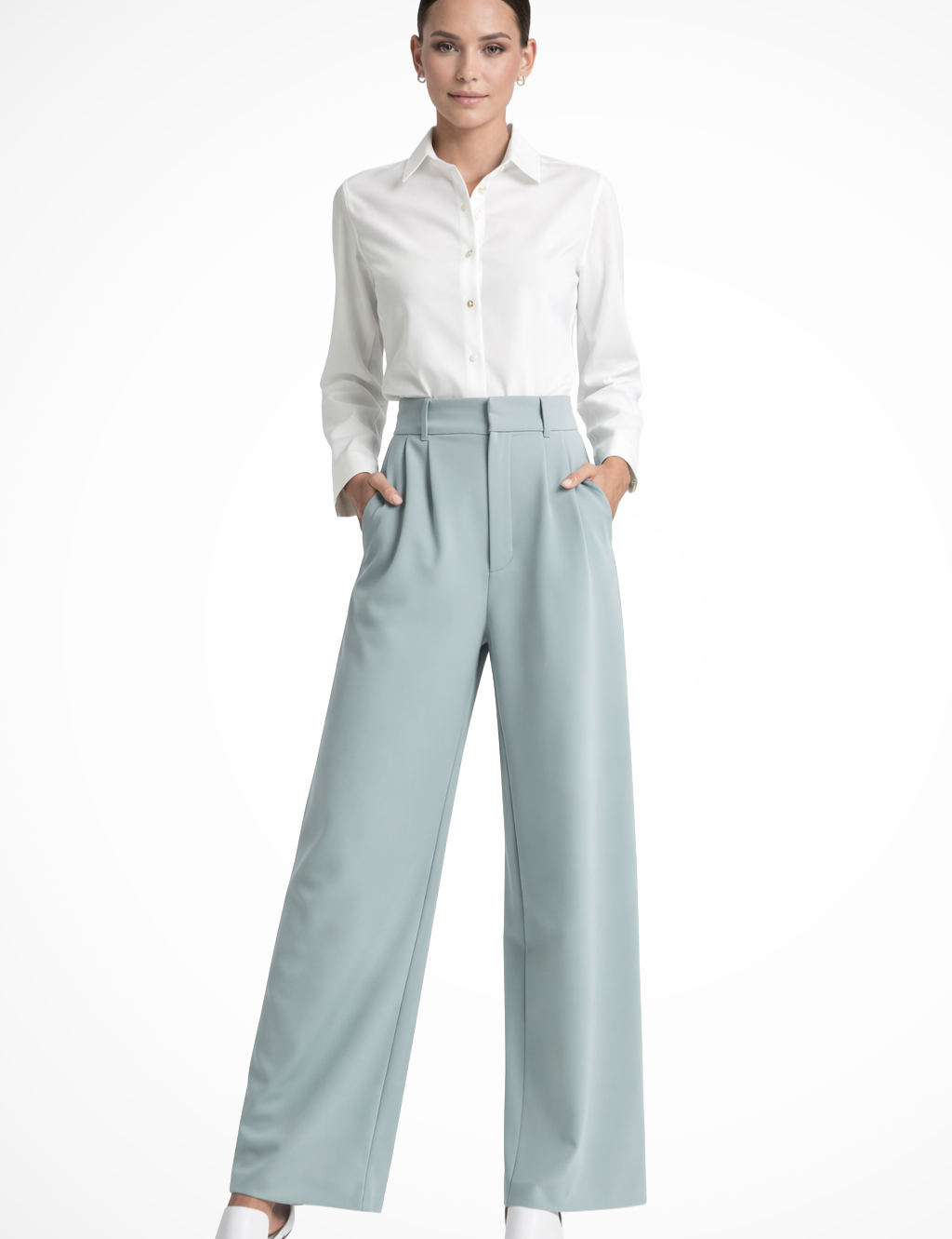 Genevieve Taylor | Tailored Wide Leg Trousers For Women