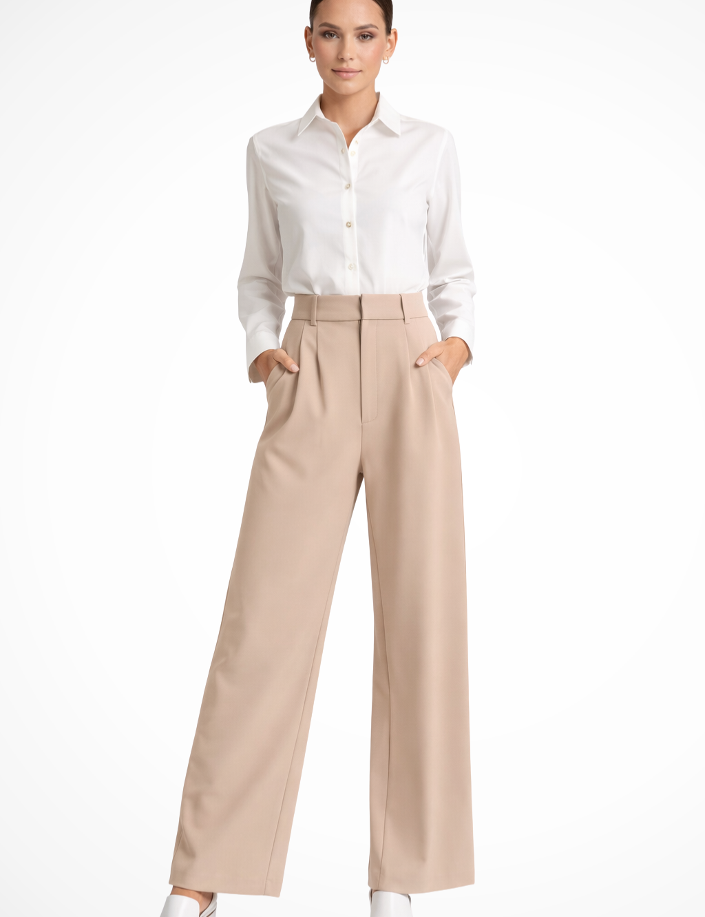 Genevieve Taylor | Tailored Wide Leg Trousers For Women