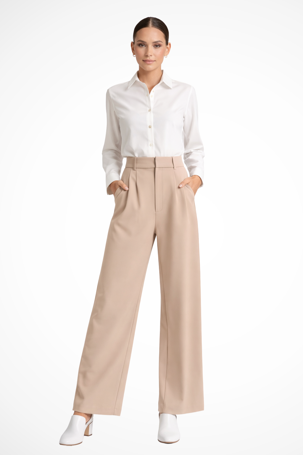 Genevieve Taylor | Tailored Wide Leg Trousers For Women