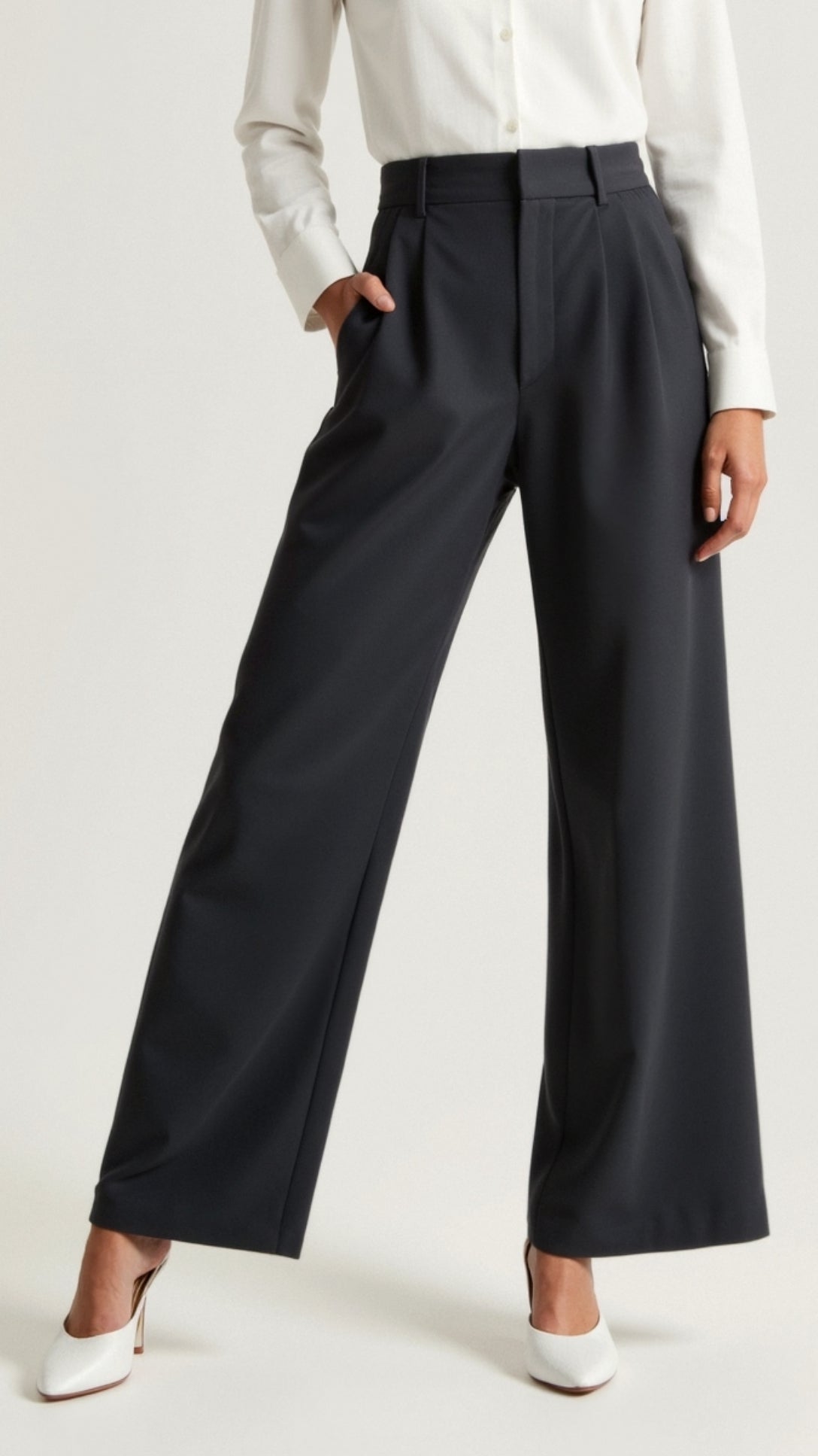Genevieve Taylor | Tailored Wide Leg Trousers For Women
