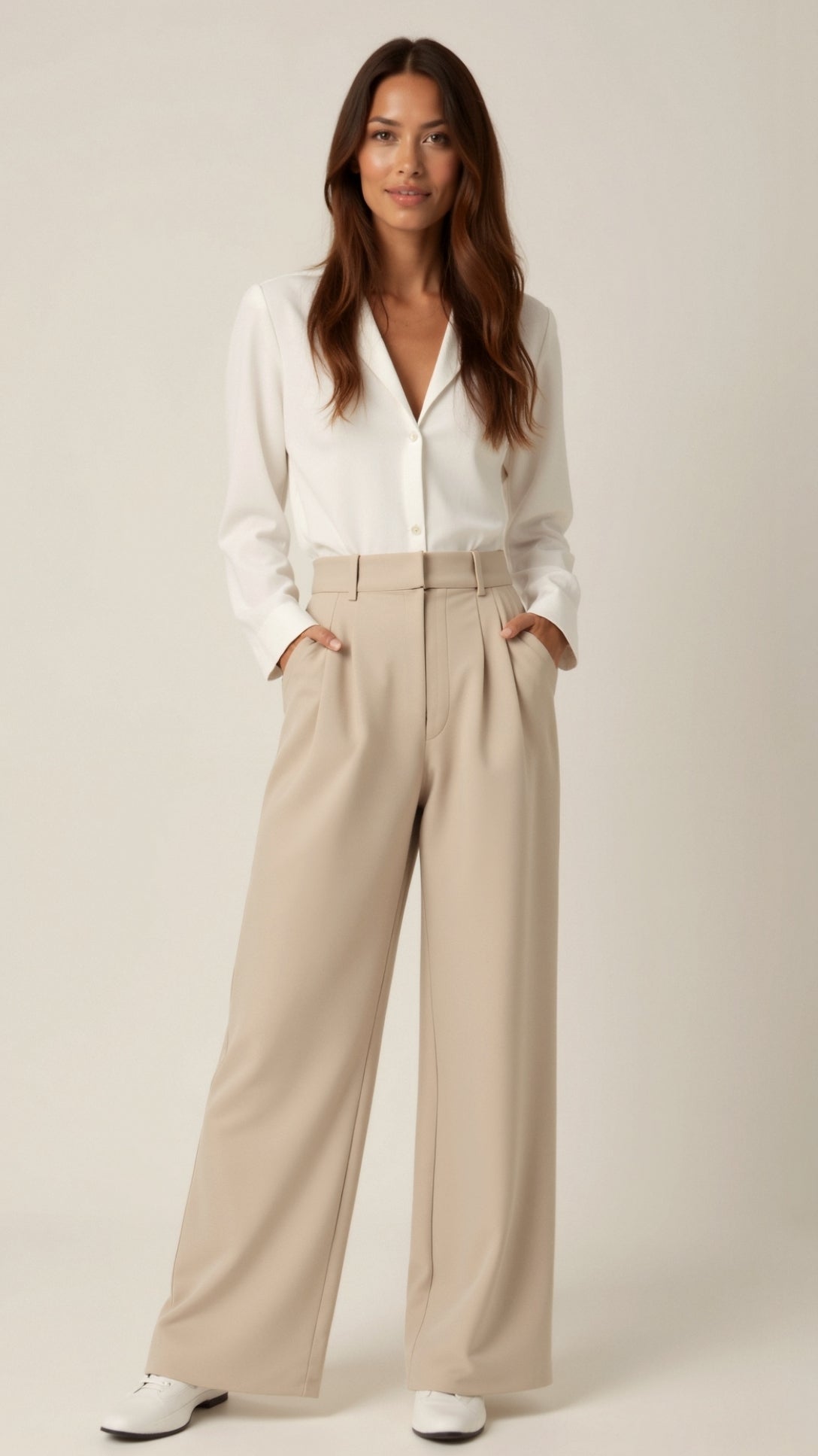 Genevieve Taylor | Tailored Wide Leg Trousers For Women