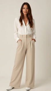 Genevieve Taylor | Tailored Wide Leg Trousers For Women