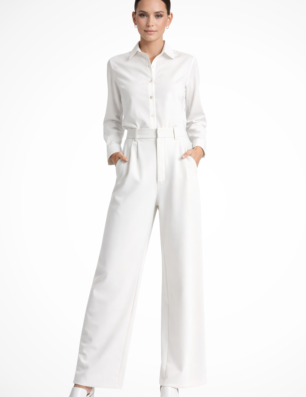 Genevieve Taylor | Tailored Wide Leg Trousers For Women