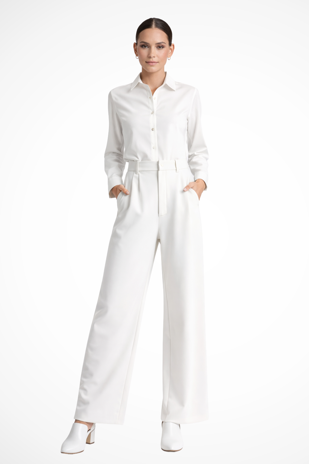 Genevieve Taylor | Tailored Wide Leg Trousers For Women