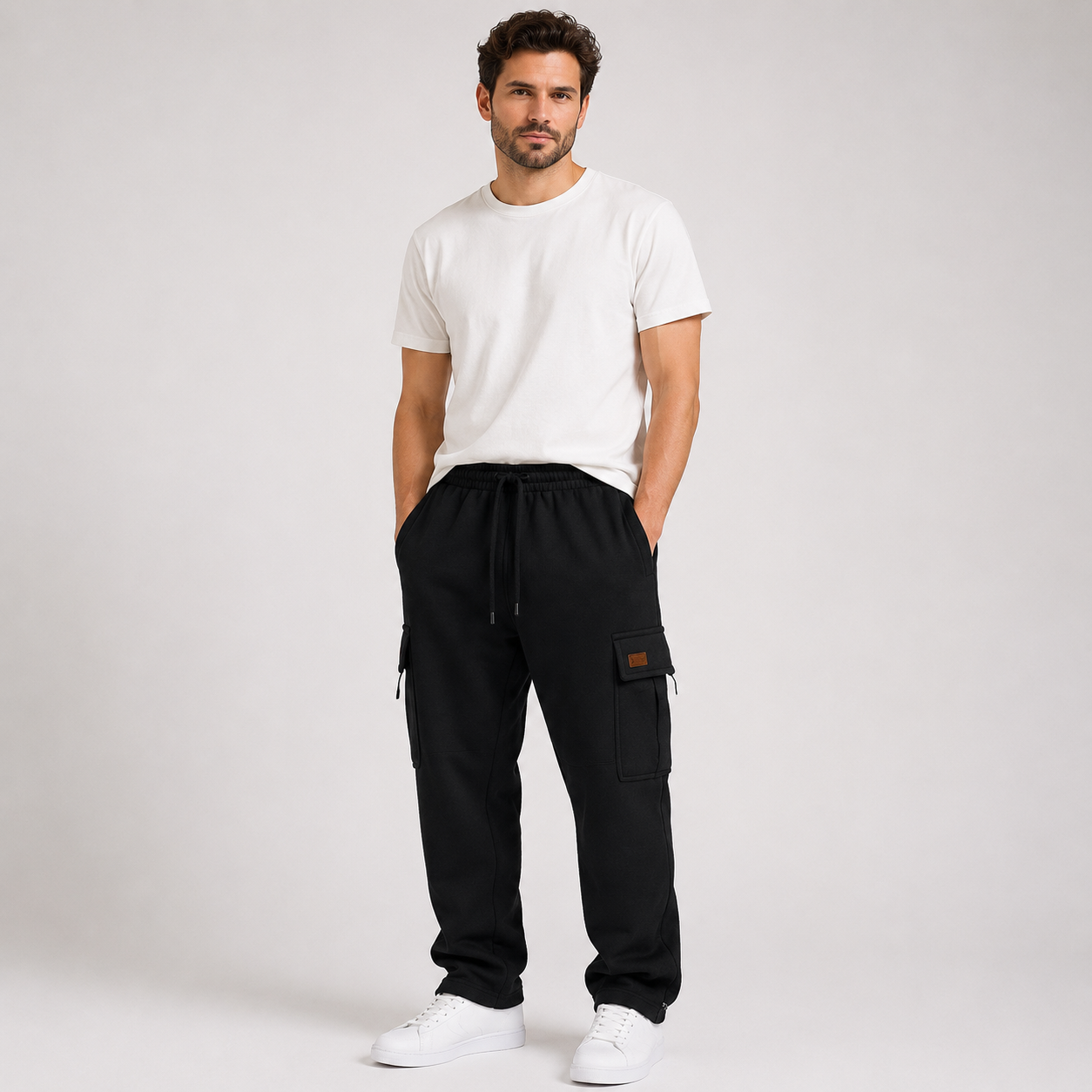 George Smith | Loose Fit Cargo Trousers