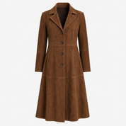 Georgina Caldwell | Vintage Suede Finish Longline Coat