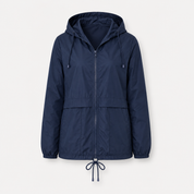 Georgina Mills | Lightweight Hooded Rain Jacket with Everyday Luxe Protection