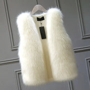 Gianna Moreau | Luxury Women's Bodywarmer with Faux Fur Look