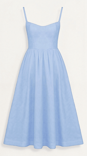 Gianna Voss | Elegant Midi A-Line Prom Dress