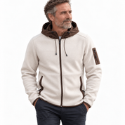 Gideon Sharpe | Fleece-Lined Hoodie With Contrast Detailing