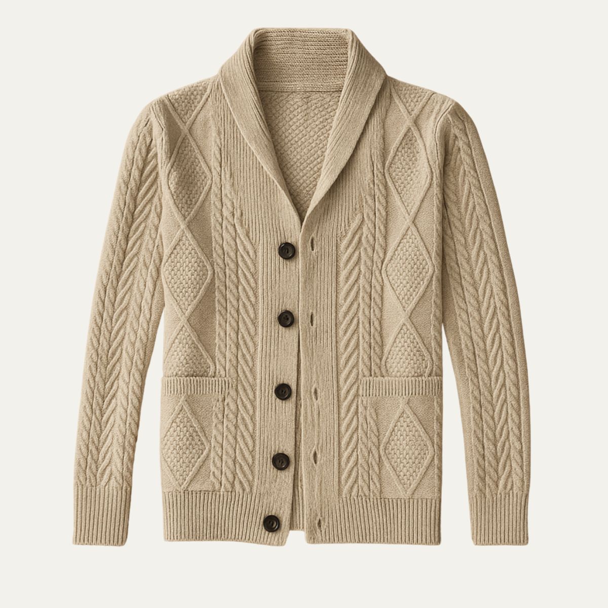 Giovanni Lombardi | Knitted Cardigan For Men