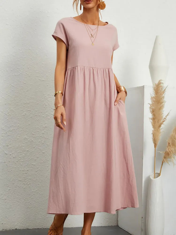 Giuliana Frost | Pocketed Midi Dress