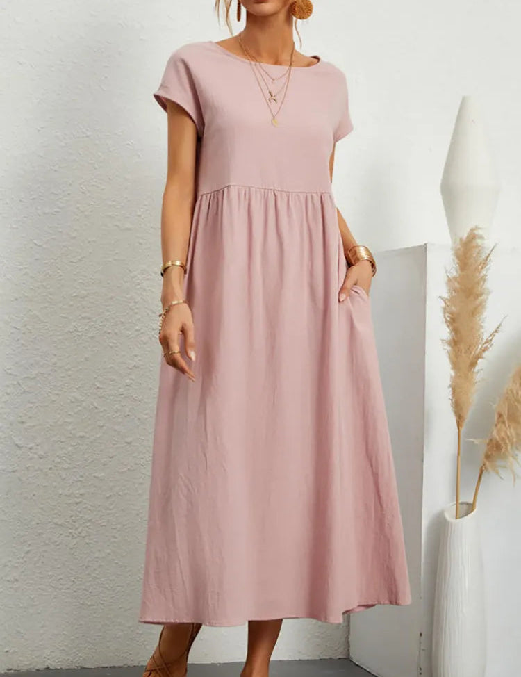 Giuliana Frost | Pocketed Midi Dress
