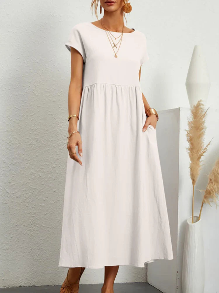 Giuliana Frost | Pocketed Midi Dress