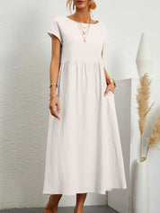 Giuliana Frost | Pocketed Midi Dress
