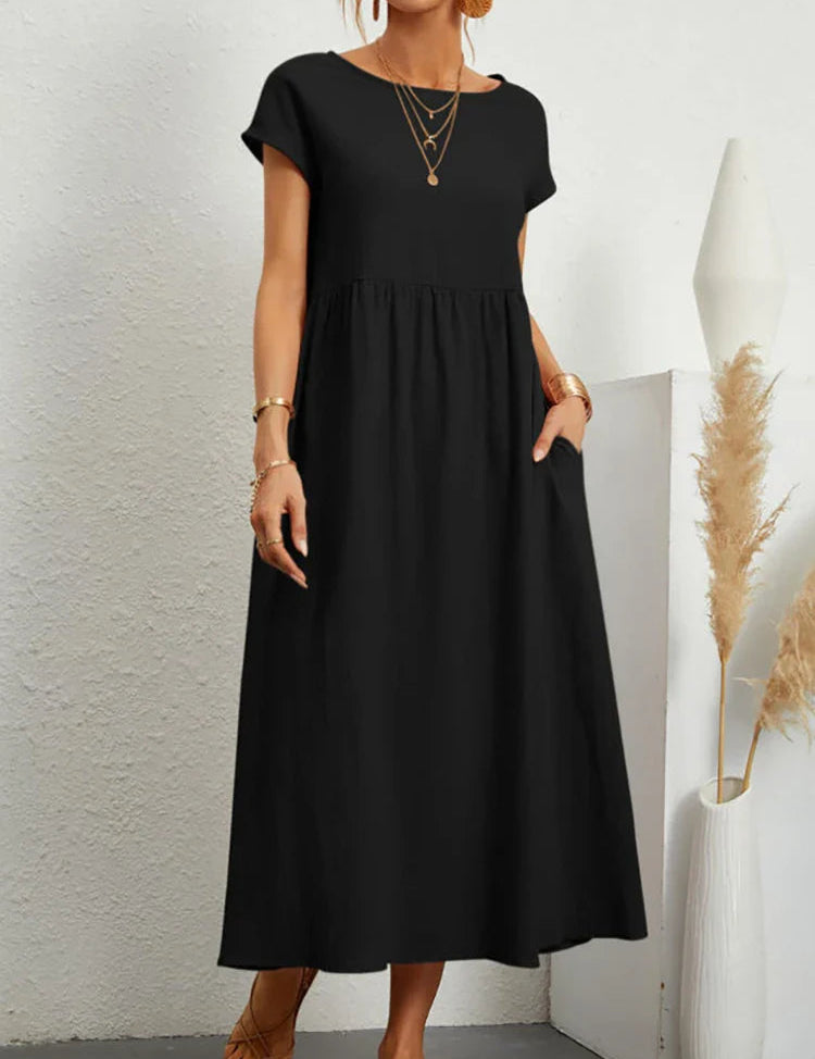 Giuliana Frost | Pocketed Midi Dress