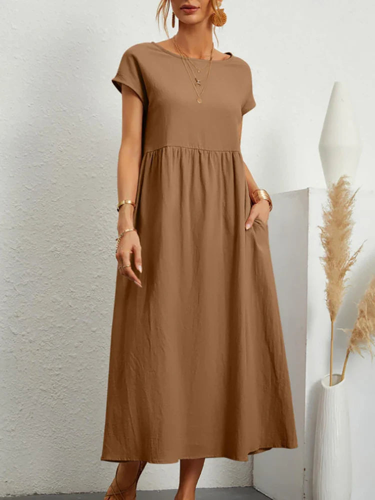 Giuliana Frost | Pocketed Midi Dress