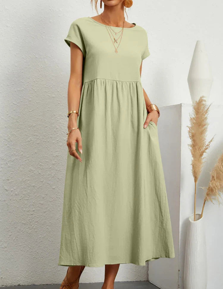 Giuliana Frost | Pocketed Midi Dress