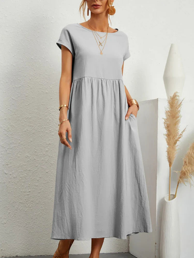 Giuliana Frost | Pocketed Midi Dress