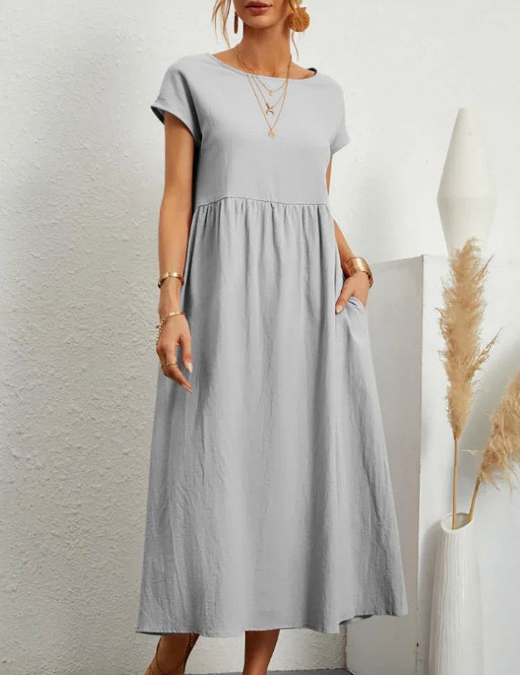 Giuliana Frost | Pocketed Midi Dress
