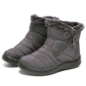 Freya Sanderson | Cozy Snow Boots For Women with Faux-Fur Trim
