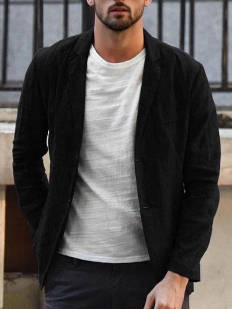 Arthur Pemberton | Blazer en lin pour homme, coupe ajustée