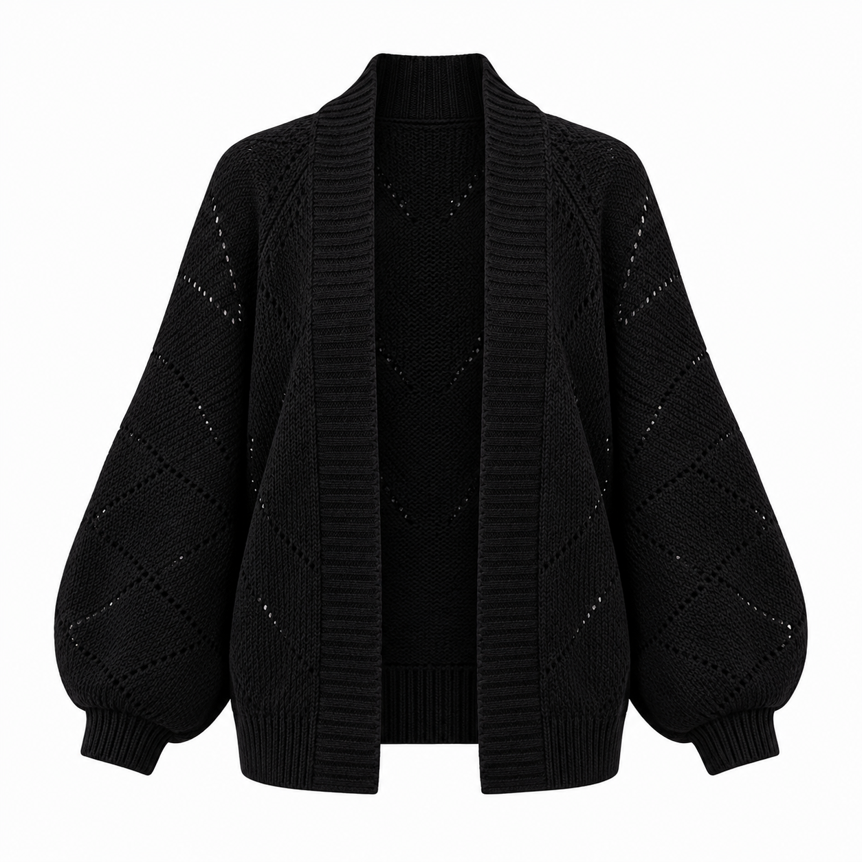 Harriet Dunmore | Chunky Knit Cardigan With Wrap Front