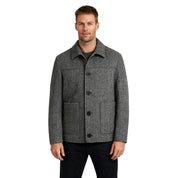 Harrison Blake | Grey Herringbone Jacket For Men