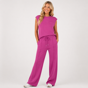 Hazel Carrington | Sleeveless Loungewear Set