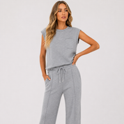 Hazel Carrington | Sleeveless Loungewear Set