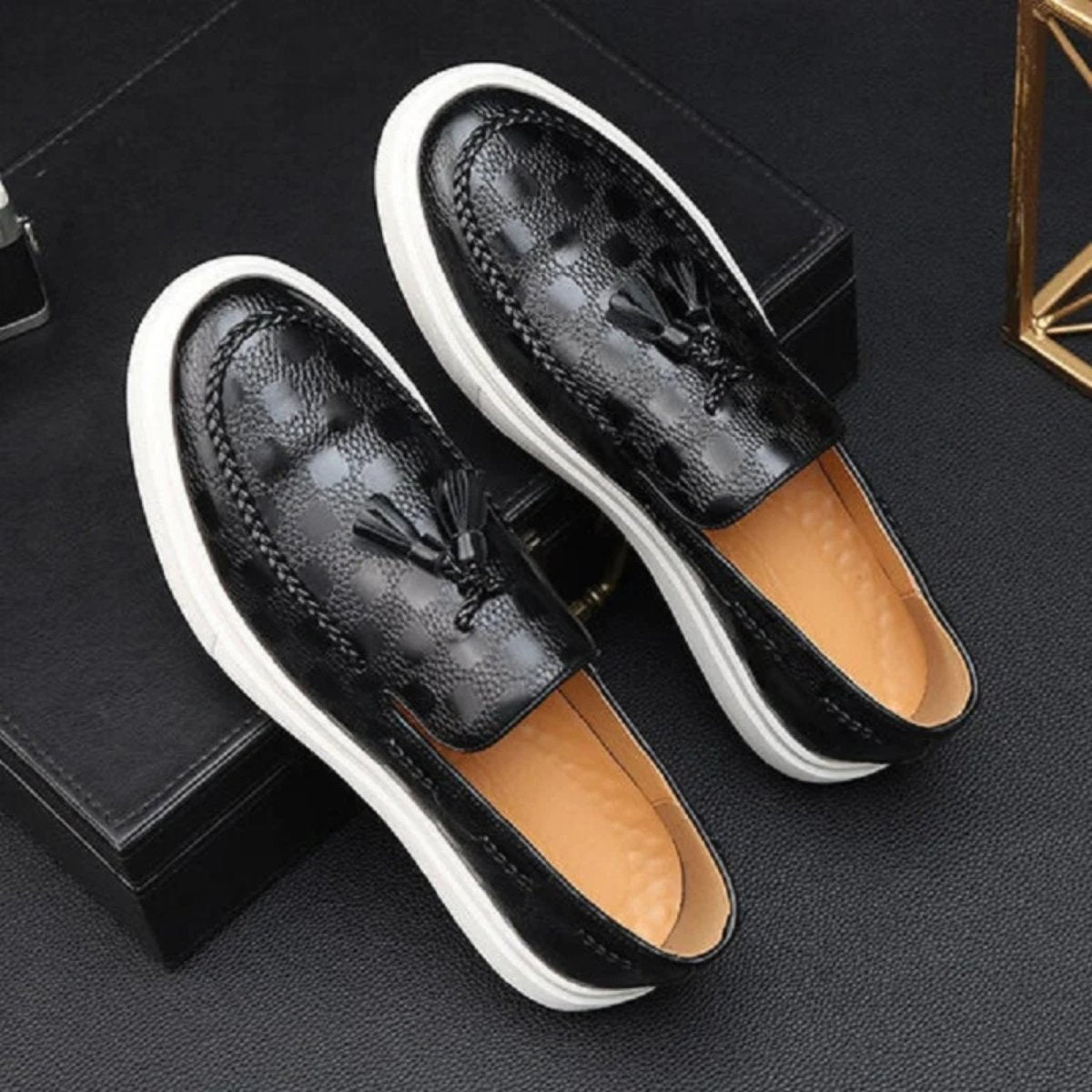 Henry Ashford | Leather Tassel Loafers For Men