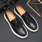Henry Ashford | Leather Tassel Loafers For Men