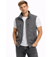 William Scott | Men's Multi-Pocket Outdoor Vest with Stand Collar
