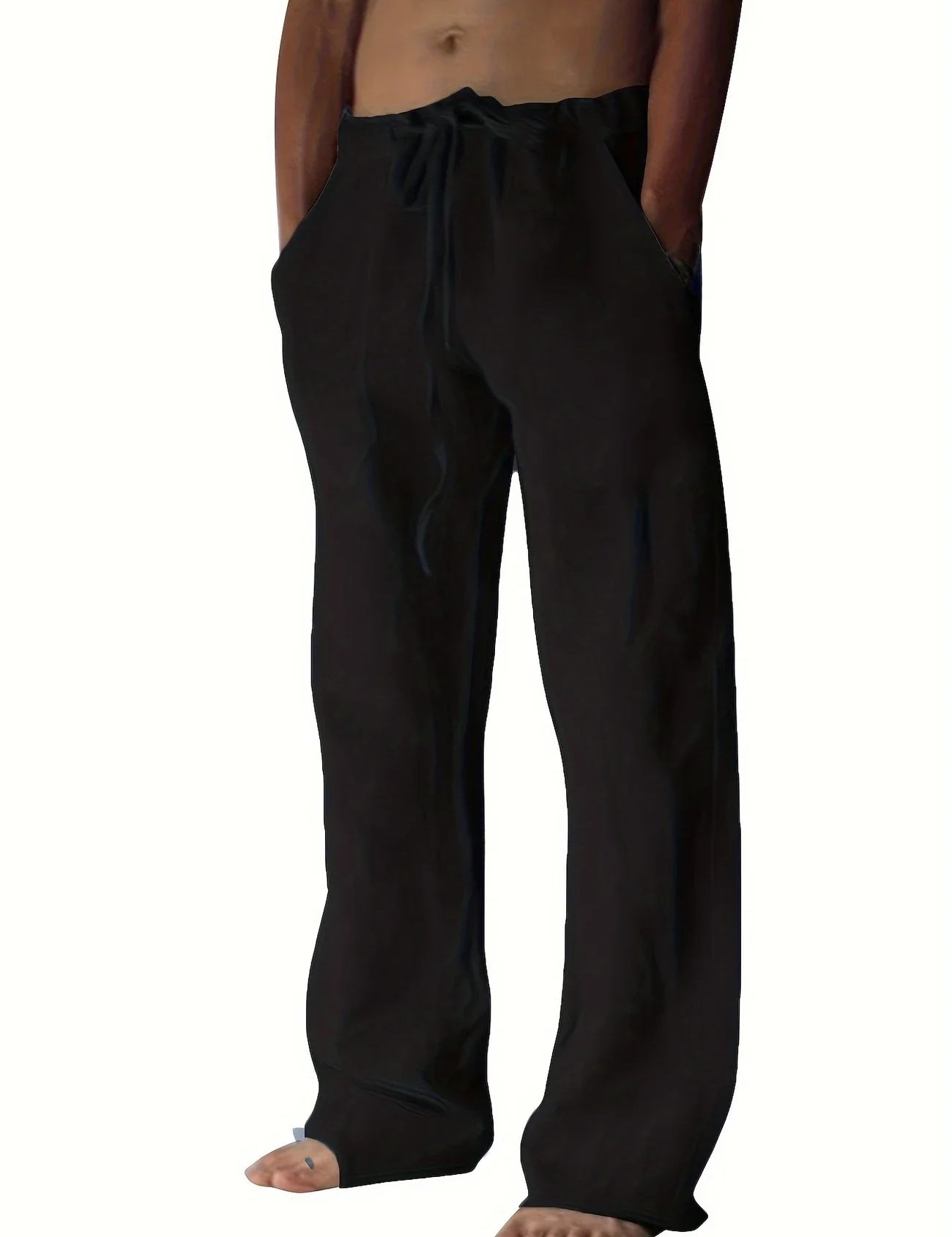 Arthur Collins | Men's Linen Drawstring Trousers – Relaxed Luxury