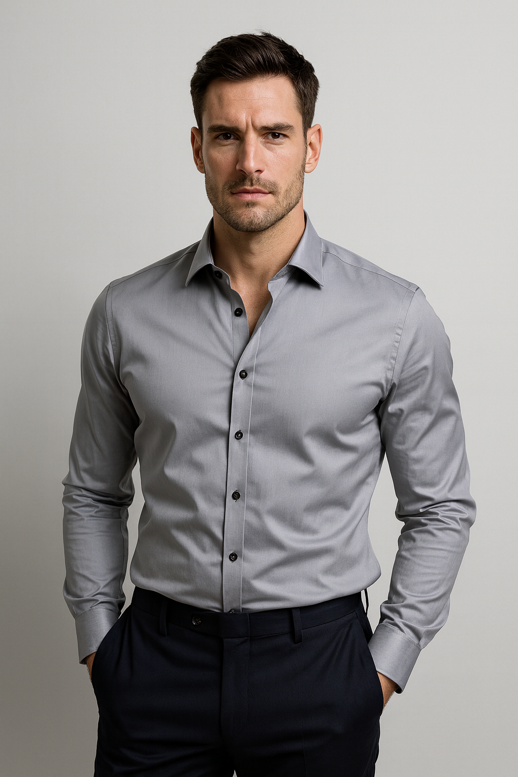 Hugo Moretti | Premium Stretch Men's Shirt