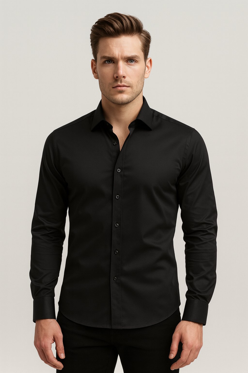 Hugo Moretti | Premium Stretch Men's Shirt