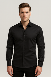 Hugo Moretti | Premium Stretch Men's Shirt