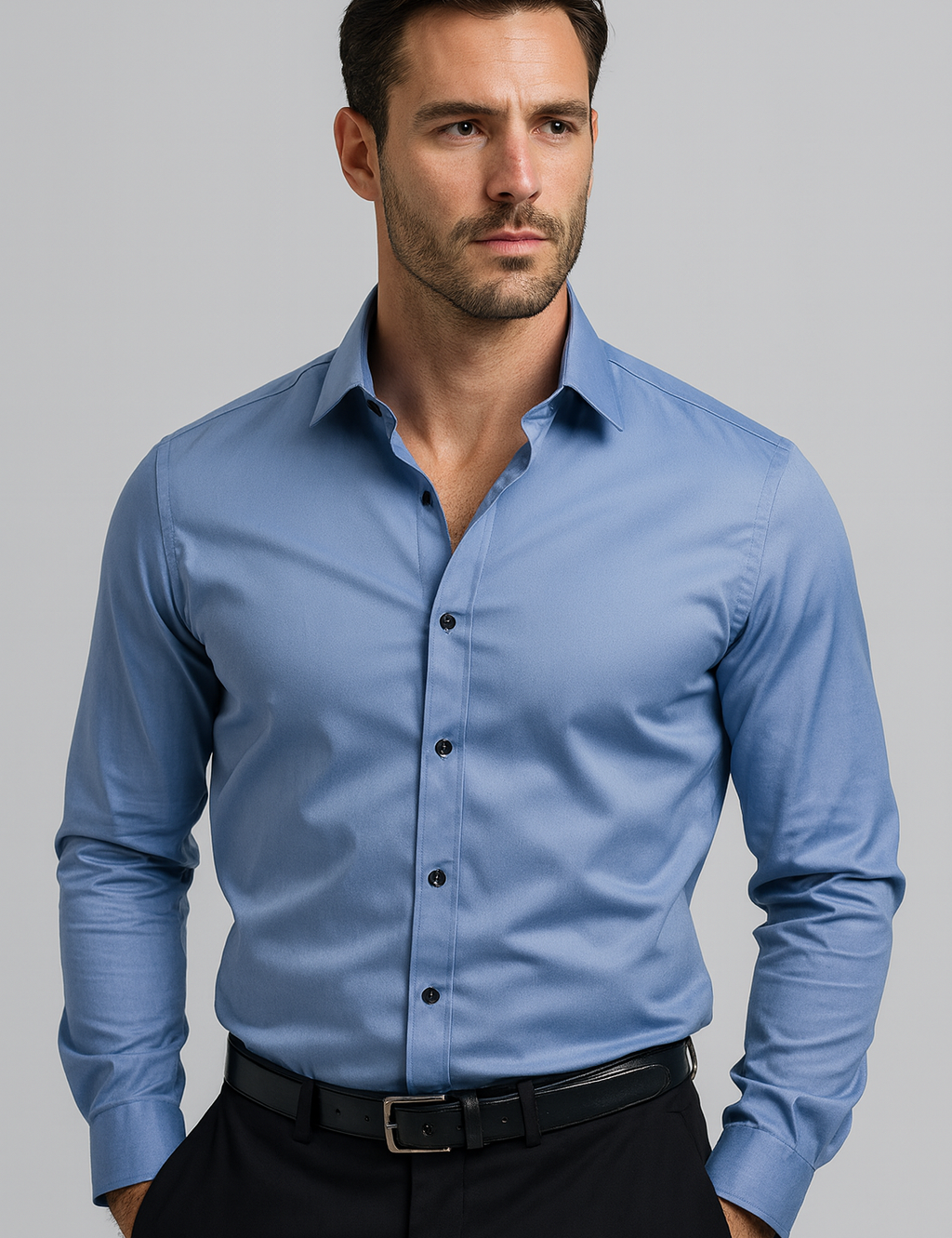 Hugo Moretti | Premium Stretch Men's Shirt