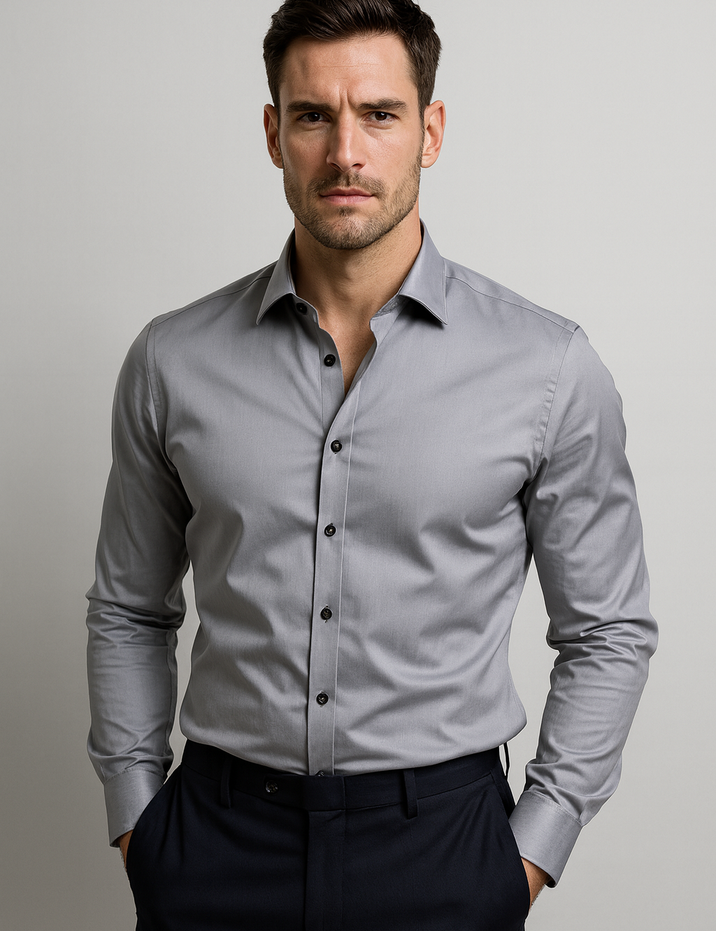 Hugo Moretti | Premium Stretch Men's Shirt